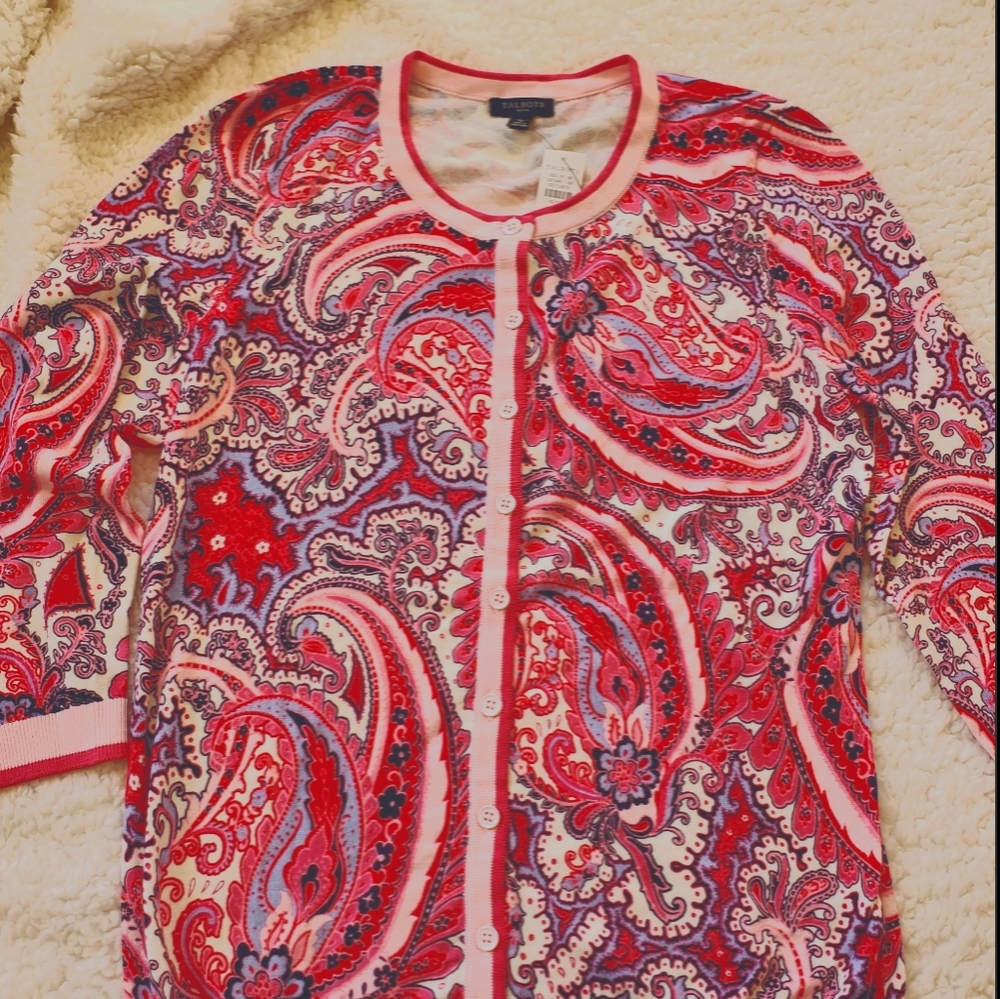 NWT Talbots Cardigan